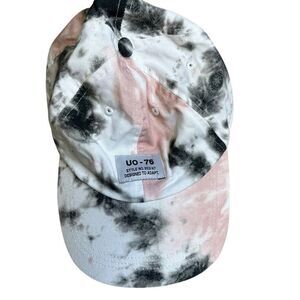 UO-76 Women's Multicolor Tie Dye Six Panel Baseball Hat One Size